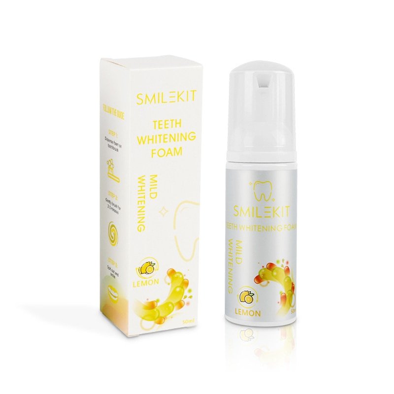 Whitening Tooth Cleansing Mousse | Smiler Kit by DrSmilers - 7