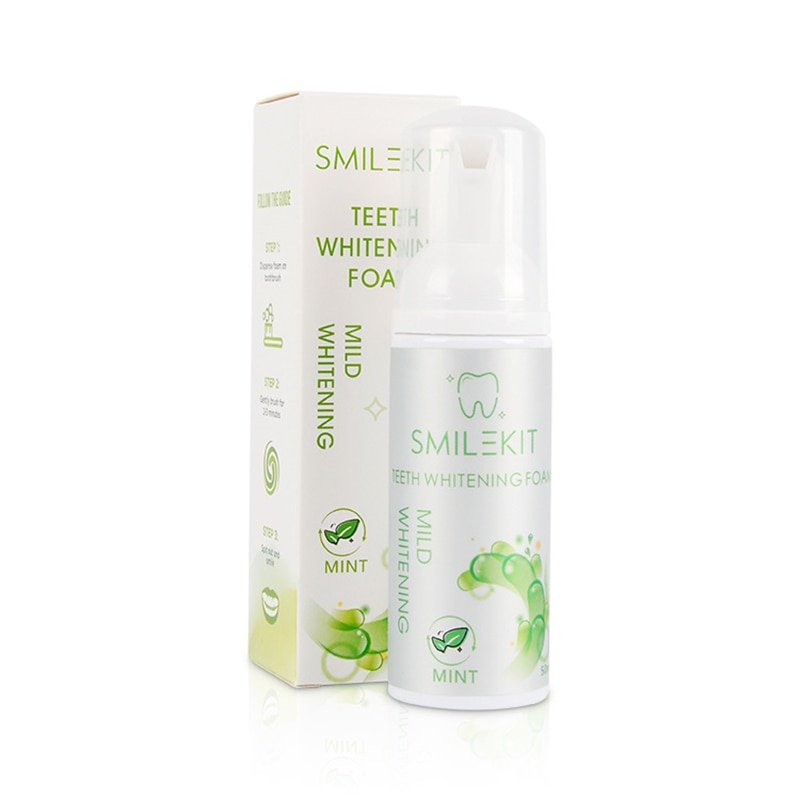 Whitening Tooth Cleansing Mousse | Smiler Kit by DrSmilers - 13